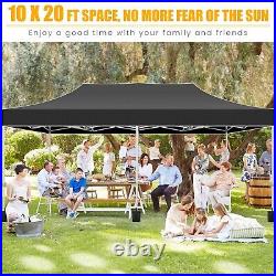 Canopy 10x20ft Heavy Duty Heavy Duty Party Tent Outdoor Commercial Event Gazebo