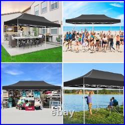 Canopy 10x20ft Heavy Duty Heavy Duty Party Tent Outdoor Commercial Event Gazebo