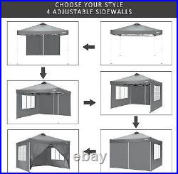Canopy 10x20ft Heavy Duty Pop Up Instant Sun Shade Waterproof Garden Tent USA