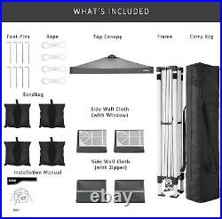 Canopy 10x20ft Heavy Duty Pop Up Instant Sun Shade Waterproof Garden Tent USA