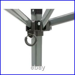 Canopy 11 ft. X 11 ft. Khaki Adjustable Height Telescoping Slant Trapezoid Leg