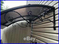 Canopy Awning For Door Or Window custom Made To Size W50 X D40-46