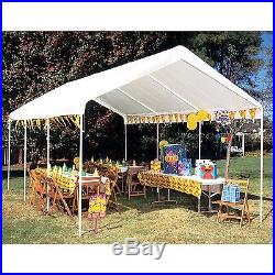 Canopy Carport 10'x20' Car Shade Cover Portable Garage Storage Shelter Shed Tent