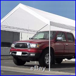 Canopy Carport 10'x20' Car Shade Cover Portable Garage Storage Shelter Shed Tent