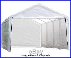 Canopy Enclosure Kit 12 ft X 30 ft Waterproof Seams Garage Car UV Protection