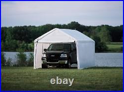 Canopy Enclosure Kit 12 x 20 ft. White. Canopy Cover and Frame Sold Separately