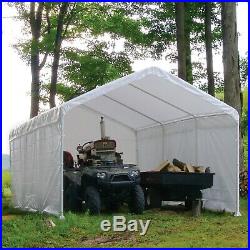 Canopy Enclosure Kit 12x20 Car Port Cover Portable Shelter Carport UV Protection