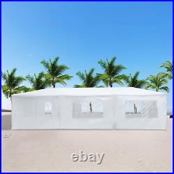 Canopy Party 10x 10 30 Wedding Tent Gazebo with Side Walls Heavy Duty Awnings