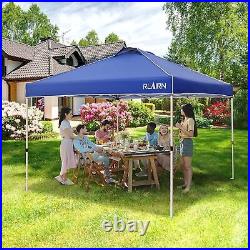 Canopy Pop Up Tent 10'X10' 3 Adjustable Height & 4 Removable Sidewalls e 07