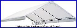 Canopy Replacement Cover 18 x 20 ft. White. Frame Sold Separately
