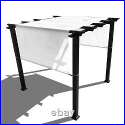 Canopy Replacement Pergola Shade Cover with Pocket 90% UV Block Durable Breathable