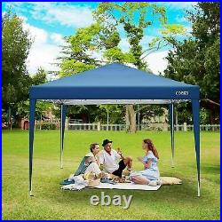 Canopy Tent 10x10 Heavy Duty Outdoor Wedding Party Tent Gazebo with 4 Sidewalls#