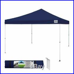Canopy Tent 12X12 Outdoor Pop Up Ez Gazebo Patio Beach Sun Shade Navy Blue New