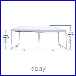 Canopy Tent Pop up 10x20 Canopies Gazebo 6 Sidewalls Carry Bag Part Heavy Duty