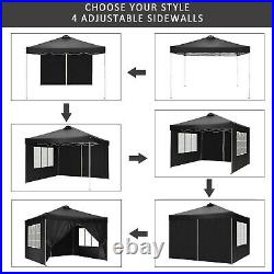 Canopy Tent Popup Canopy 10x10 Commercial Instant Canopies Gazebo with Vent