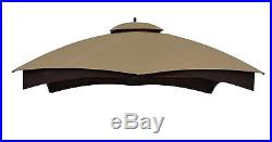 Canopy Top Replacement 10x12 Patio Gazebo Pavilion Sun Shade Cover For Lowe New