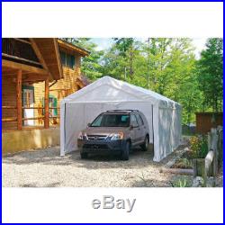 Canopy Wall Enclosure Kit 10x20' Shelter Portable UV Protection Garage Car Port