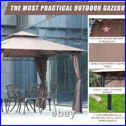 Canopy tent Gazebo 10' X 13' Grill gazebo for Patios bbq Outdoor Patio Large