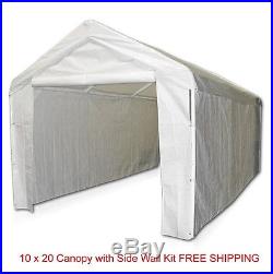 Canopy with Sidewall Gazebo 10 X 20 Caravan Garage Enclosure Shelter Tent Party