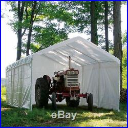 Car Canopy Tent Carport Gazebo 12' x 20' Outdoor Kit Waterproof Garage Vehicle