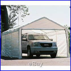 Car Canopy Tent Carport Gazebo 12' x 20' Outdoor Kit Waterproof Garage Vehicle