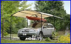 Car Shelter 9'x16' Vehicle Canopy Kit Heavy Duty Steel Frame Tent Carport Shade
