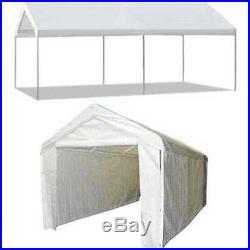 Caravan Canopy 10 X 20 Domain Carport Garage w Sidewall Enclosure Shelter Tent