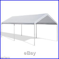 Caravan Canopy 10 X 20-Feet Domain Carport White Garage Enclosure Shelter Tent