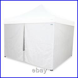 Caravan Canopy 12x12' Portable Shelter Steel Enclosure Side Wall Instant Garage
