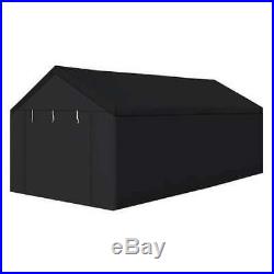 Caravan Canopy Blck Carport Tent Sidewall Kit(Frame/Roof Not Included)(Open Box)