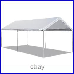 Caravan Canopy Domain 10 x 20 Foot Straight Leg Instant Tent Set, White (Used)