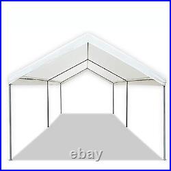 Caravan Canopy Domain 10 x 20 Foot Straight Leg Instant Tent Set, White (Used)