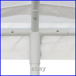 Caravan Canopy Domain 10 x 20 Foot Straight Leg Instant Tent Set, White (Used)