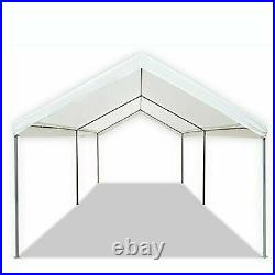 Caravan Canopy Domain Basic 10'x20' Carport Shelter White 10' x 20