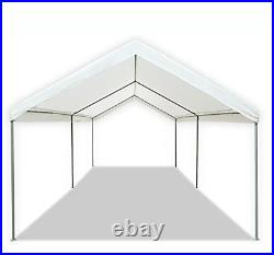 Caravan Canopy Domain Basic 10'x20' Metal & Polyester Carport Shelter