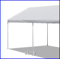 Caravan Canopy Domain Basic 10'x20' Metal & Polyester Carport Shelter