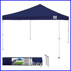 Caravan Canopy M Series Pro 2 12 x 12 Foot Straight Leg Instant Canopy, Blue