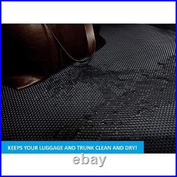 Cargo Liner for Wrangler 2019-2026 Custom Fit Black/Black For Wrangler 19-26