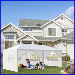 Carpa 10x20 Pies Para Fiestas De Exterior Patio Playa Con 6 Paredes Impermeable