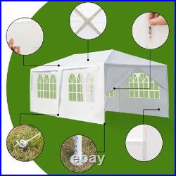 Carpa 10x20 Pies Para Fiestas De Exterior Patio Playa Con 6 Paredes Impermeable