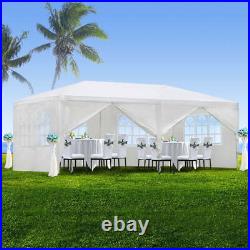 Carpa 10x20 Pies Para Fiestas De Exterior Patio Playa Con 6 Paredes Impermeable