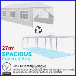 Carpa 10x30 Pies Toldo Para Fiestas Exteriores y Patio Tienda De Boda Heavy Duty