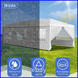 Carpa 10x30 Pies Toldo Para Fiestas Exteriores y Patio Tienda De Boda Heavy Duty