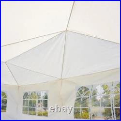 Carpa De Patio 10x20 Para Fiesta Exterior Playa Con 4 Paredes Lateral Removibles