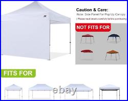 Carpa De Patio 10x20 Toldo Para Fiesta Exterior Playa, Solo Pared Lateral NUEVO