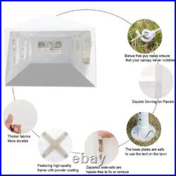 Carpa Para Fiestas De Exterior Patio Boda 10x30 Heavy Duty Toldo Con 7 Paredes