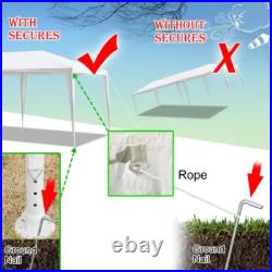 Carpa Para Fiestas De Exterior Patio Boda 10x30 Heavy Duty Toldo Con 7 Paredes