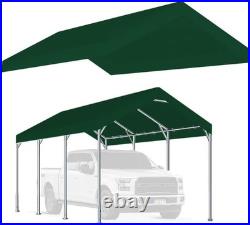 Carpa de Reemplazo 10'x20' para Cocheras y Fiestas, Lona Mejorada con Bungees