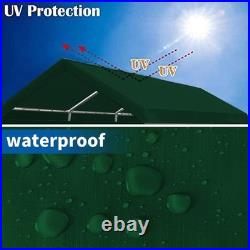 Carpa de Reemplazo 10'x20' para Cocheras y Fiestas, Lona Mejorada con Bungees