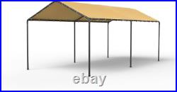 Carport, 10x20 ft Heavy Duty Carport Canopy with All-Season Tarp for SUV